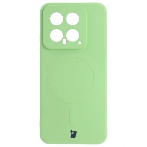 Kup Etui Bizon Case Silicone Magnetic Sq do Xiaomi 14 jasně zelené - BIZ4231 - {ean13} - Sklep Home Screen
