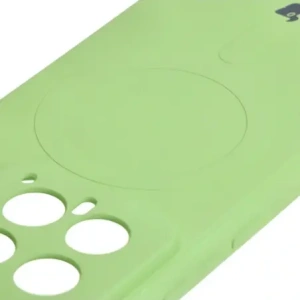Kup Etui Bizon Case Silicone Magnetic Sq do Xiaomi 14 jasnozielone - BIZ4231 - {ean13} - Sklep Home Screen
