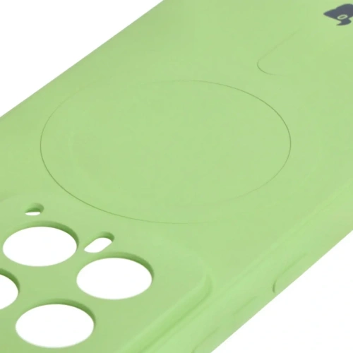 Kup Etui Bizon Case Silicone Magnetic Sq do Xiaomi 14 jasně zelené - BIZ4231 - {ean13} - Sklep Home Screen