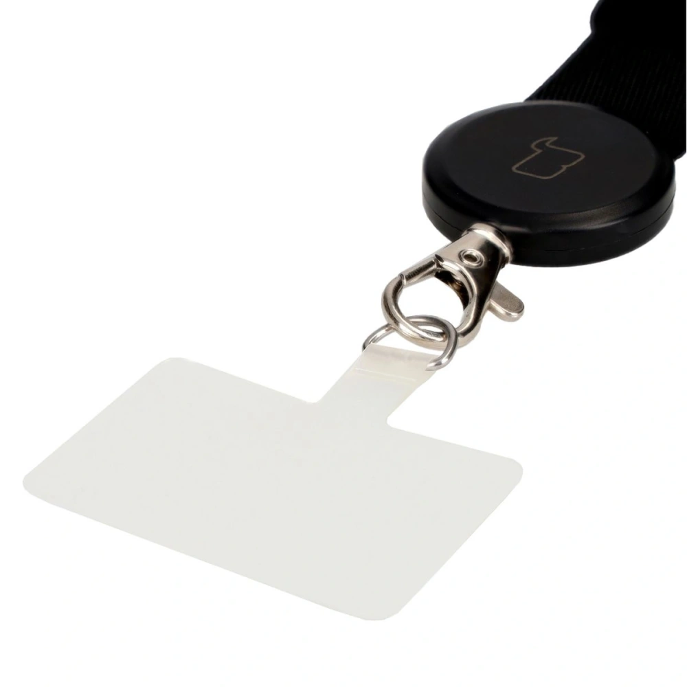 Smyczka do telefonu Bizon Accessories Leash Dragonfly czarna