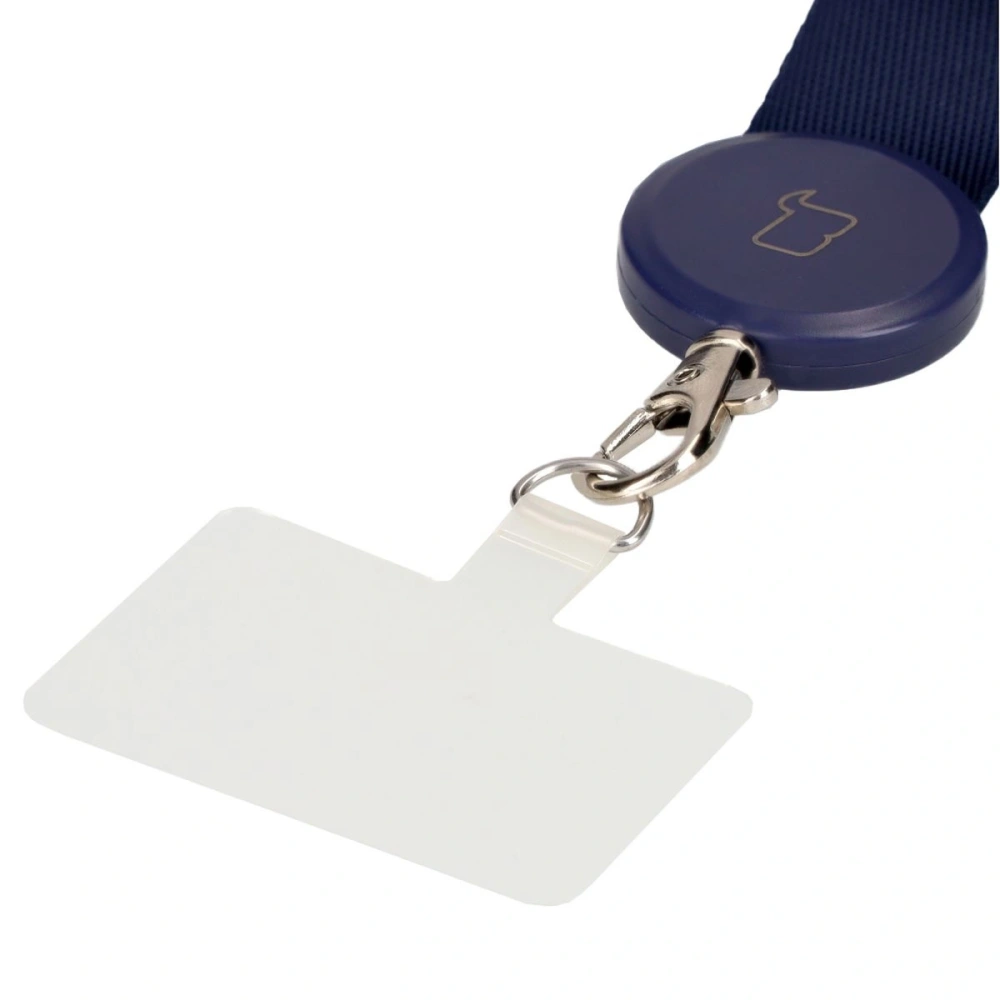 Smyczka do telefonu Bizon Accessories Leash Dragonfly niebieska