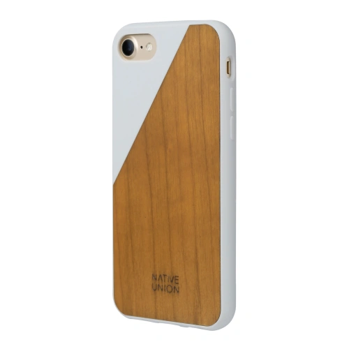 Buy Native Union Clic Wooden Apple iPhone 7/8 (white) - NTU010WHT - {ean13} - Home Screen Store Europe