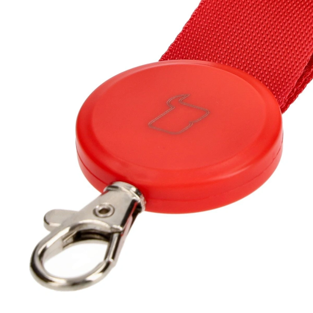 Smyczka do telefonu Bizon Accessories Leash Dragonfly czerwona