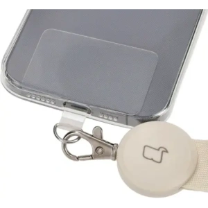 Popruh na telefon Bizon Accessories Leash Dragonfly béžový