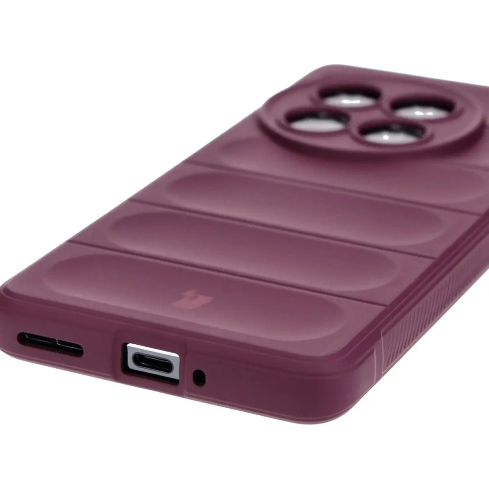 Pancerne etui Bizon Case Tur do OnePlus 12 ciemnofioletowe
