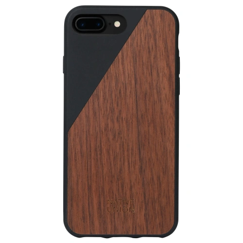 Kup Etui Native Union Clic Wooden Apple iPhone 7/8 Plus (fekete) - NTU011BLK - {ean13} - Sklep Home Screen