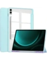 Etui Bizon Case Tab Clear Matt do Samsung Galaxy Tab S9 FE Plus modré