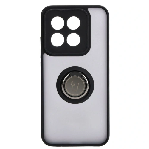 Buy Bizon Case Hybrid Ring Xiaomi 14 smoky with a black frame - BIZ4244 - {ean13} - Home Screen Store Europe