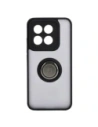 Buy Bizon Case Hybrid Ring Xiaomi 14 smoky with a black frame - BIZ4244 - {ean13} - Home Screen Store Europe