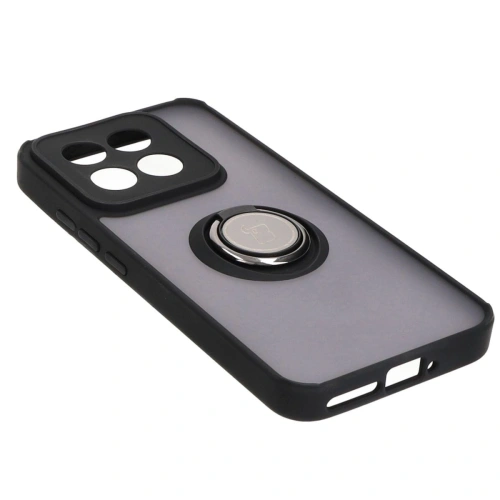 Buy Bizon Case Hybrid Ring Xiaomi 14 smoky with a black frame - BIZ4244 - {ean13} - Home Screen Store Europe