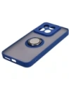 Kup Etui s úchytem na prst Bizon Case Hybrid Ring pro Xiaomi 14 kouřové s modrým rámečkem - BIZ4245 - {ean13} - Sklep Home Screen