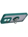 Buy Bizon Case Hybrid Ring Xiaomi 14 smoky with a dark green frame - BIZ4246 - {ean13} - Home Screen Store Europe