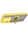 Buy Bizon Case Hybrid Ring Xiaomi 14 smoky with a yellow frame - BIZ4249 - {ean13} - Home Screen Store Europe