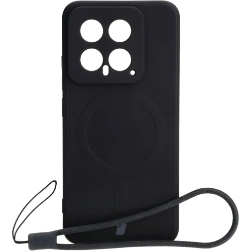 Kup Etui Bizon Case Silicone Magnetic Sq do Xiaomi 14 černé - BIZ4250 - {ean13} - Sklep Home Screen