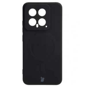 Kup Etui Bizon Case Silicone Magnetic Sq do Xiaomi 14 czarne - BIZ4250 - {ean13} - Sklep Home Screen