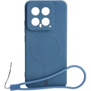 Buy Bizon Case Silicone Magnetic Sq Xiaomi 14 navy blue - BIZ4251 - {ean13} - Home Screen Store Europe