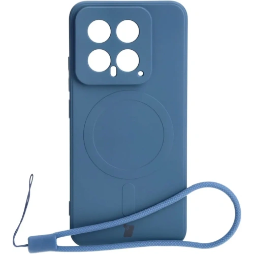 Buy Bizon Case Silicone Magnetic Sq Xiaomi 14 navy blue - BIZ4251 - {ean13} - Home Screen Store Europe