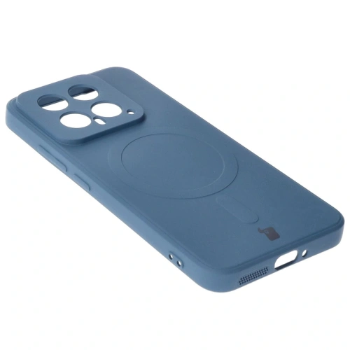 Kup Etui Bizon Case Silicone Magnetic Sq pro Xiaomi 14 modré - BIZ4251 - {ean13} - Sklep Home Screen