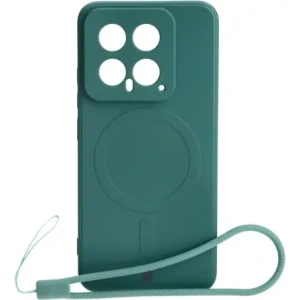 Buy Bizon Case Silicone Magnetic Sq Xiaomi 14 dark green - BIZ4252 - {ean13} - Home Screen Store Europe