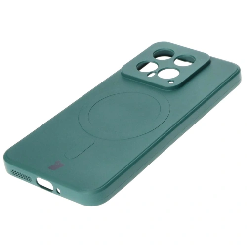 Kup Etui Bizon Case Silicone Magnetic Sq do Xiaomi 14 tmavě zelené - BIZ4252 - {ean13} - Sklep Home Screen