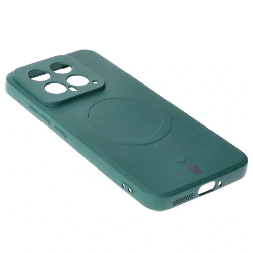 Kup Etui Bizon Case Silicone Magnetic Sq do Xiaomi 14 tmavě zelené - BIZ4252 - {ean13} - Sklep Home Screen