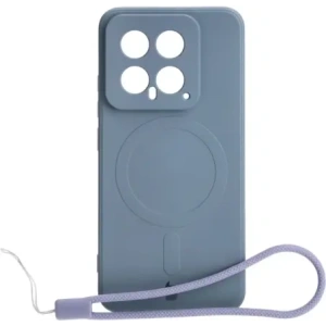 Buy Bizon Case Silicone Magnetic Sq Xiaomi 14 grey - BIZ4253 - {ean13} - Home Screen Store Europe