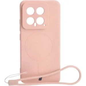 Kup Etui Bizon Case Silicone Magnetic Sq do Xiaomi 14 světlé růžové - BIZ4254 - {ean13} - Sklep Home Screen