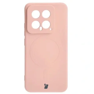 Kup Etui Bizon Case Silicone Magnetic Sq do Xiaomi 14 jasnoróżowe - BIZ4254 - {ean13} - Sklep Home Screen