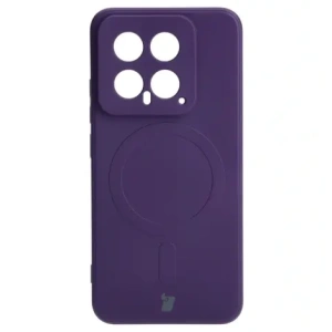 Kup Bizon Case Silicone Magnetic Sq Xiaomi 14 prune - BIZ4255 - {ean13} - Sklep Home Screen