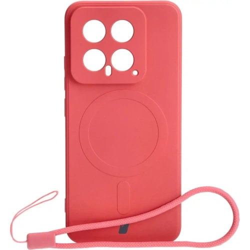 Kup Etui Bizon Case Silicone Magnetic Sq do Xiaomi 14 špinavě růžová - BIZ4256 - {ean13} - Sklep Home Screen