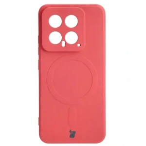 Kup Etui Bizon Case Silicone Magnetic Sq do Xiaomi 14 brudny róż - BIZ4256 - {ean13} - Sklep Home Screen