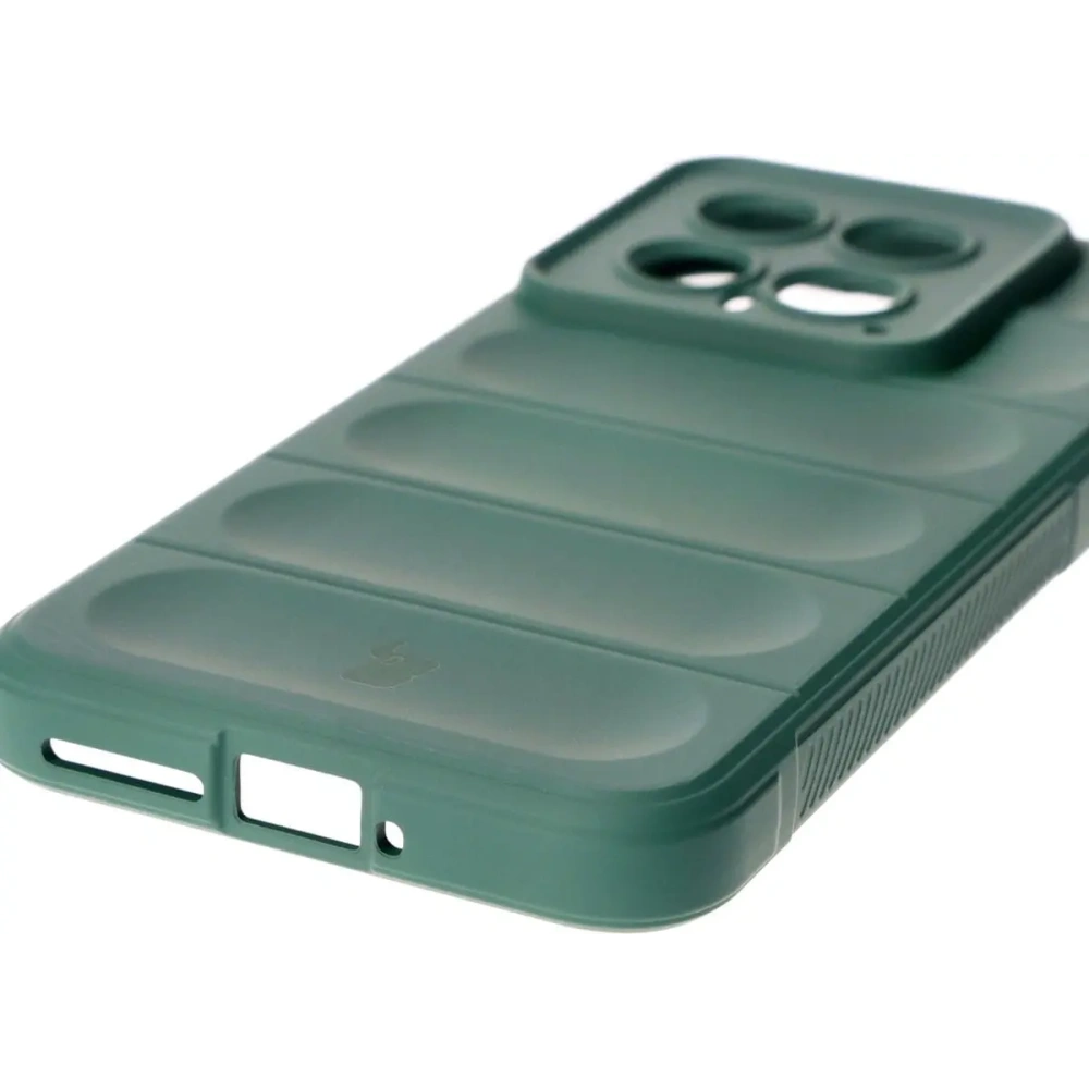 Pancerne etui Bizon Case Tur do Xiaomi 14 ciemnozielone