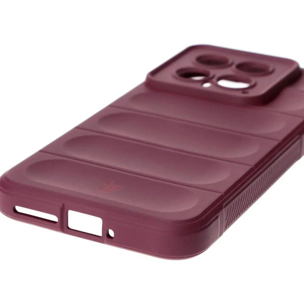 Pancerne etui Bizon Case Tur do Xiaomi 14 ciemnofioletowe