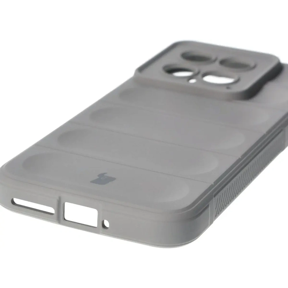 Pancerne etui Bizon Case Tur do Xiaomi 14 jasnoszare
