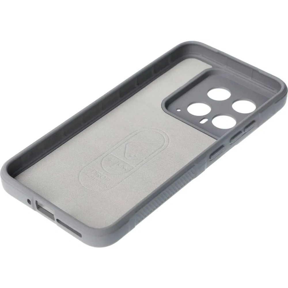 Pancerne etui Bizon Case Tur do Xiaomi 14 jasnoszare