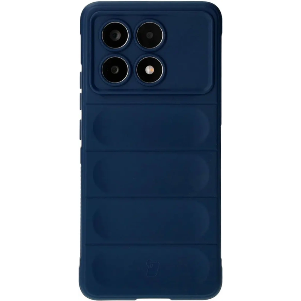 Pancerne etui Bizon Case Tur do Xiaomi Poco X6 Pro granatowe