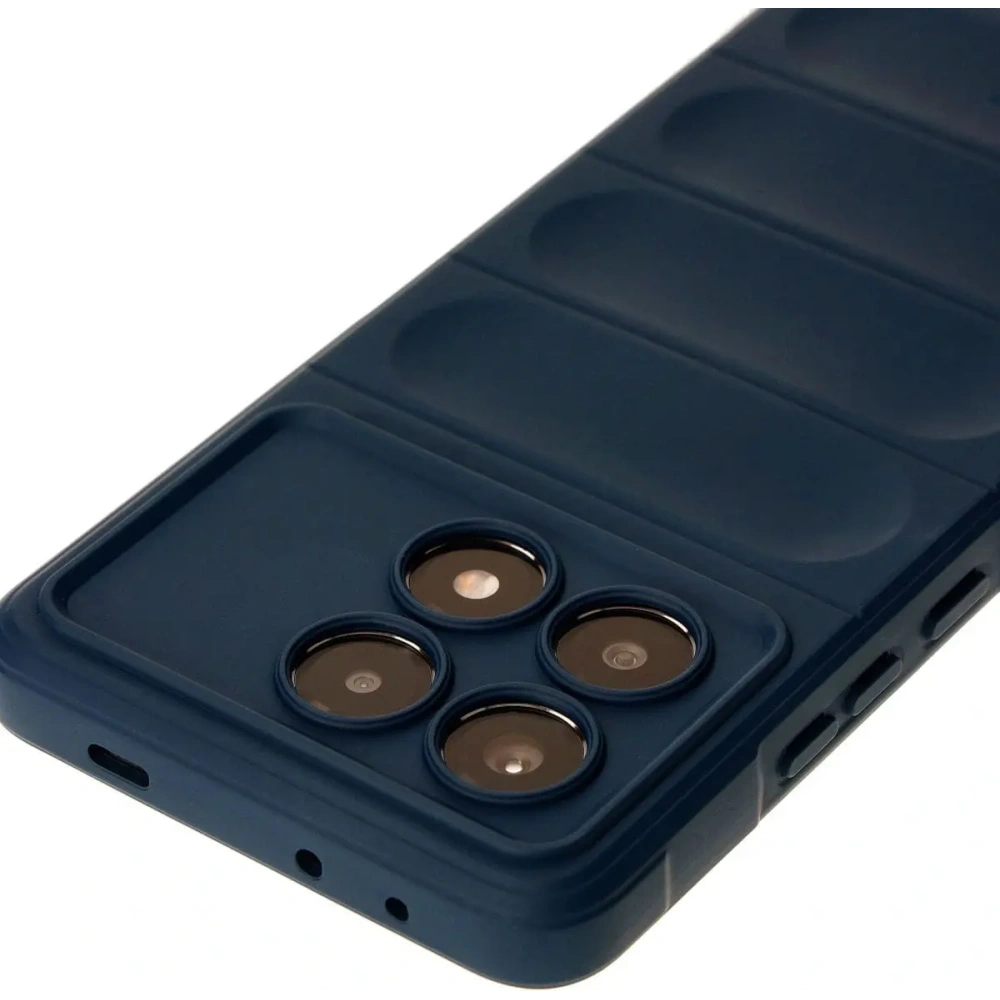 Pancerne etui Bizon Case Tur do Xiaomi Poco X6 Pro granatowe