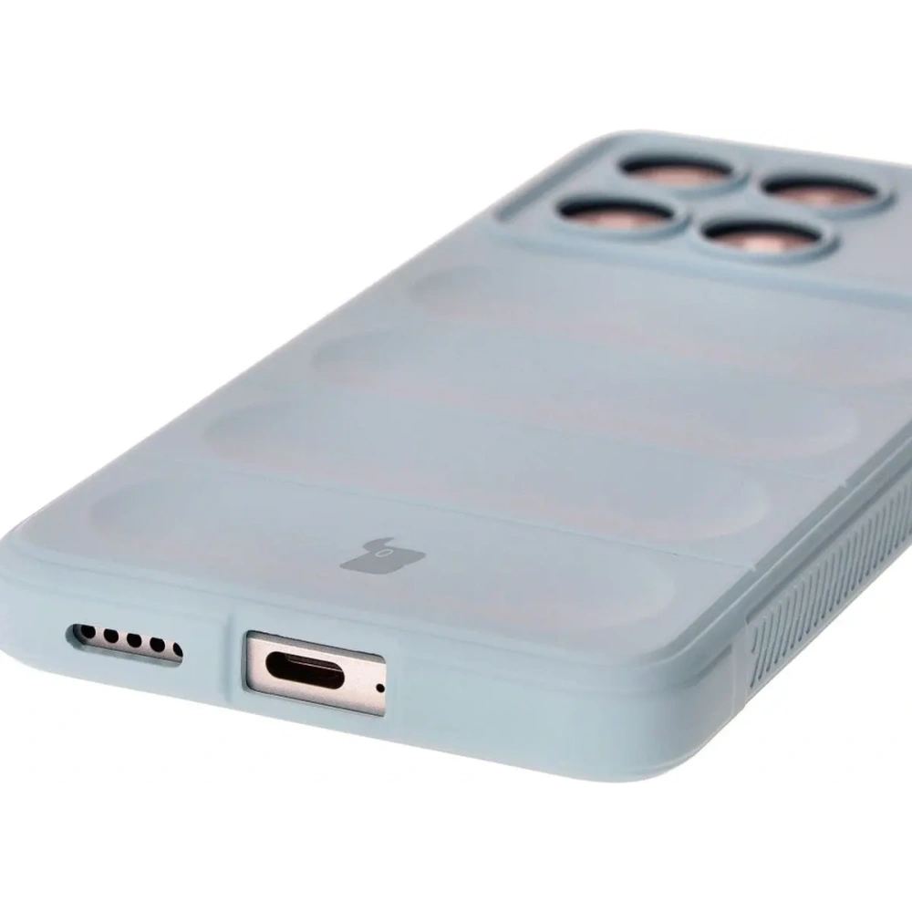 Pancerne etui Bizon Case Tur do Xiaomi Poco X6 Pro jasnoniebieskie