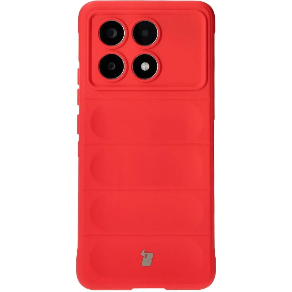Pancerne etui Bizon Case Tur do Xiaomi Poco X6 Pro czerwone