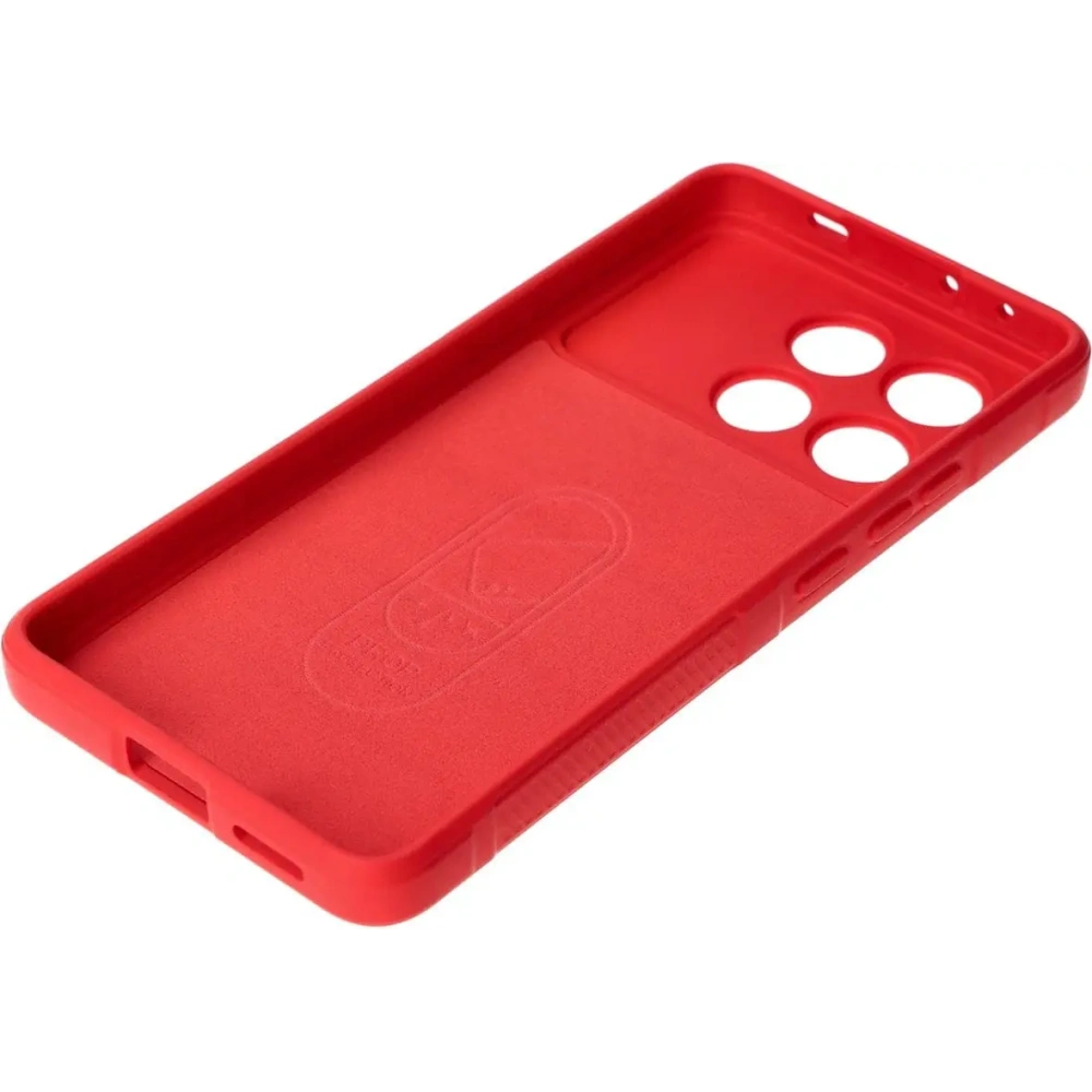 Pancerne etui Bizon Case Tur do Xiaomi Poco X6 Pro czerwone