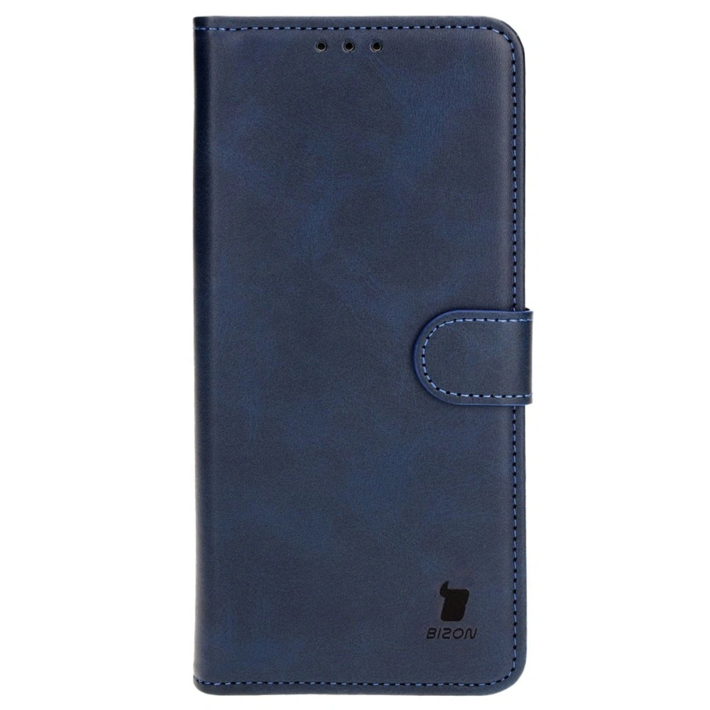 Etui z klapką Bizon Case Pocket do Samsung Galaxy S24 Ultra granatowe