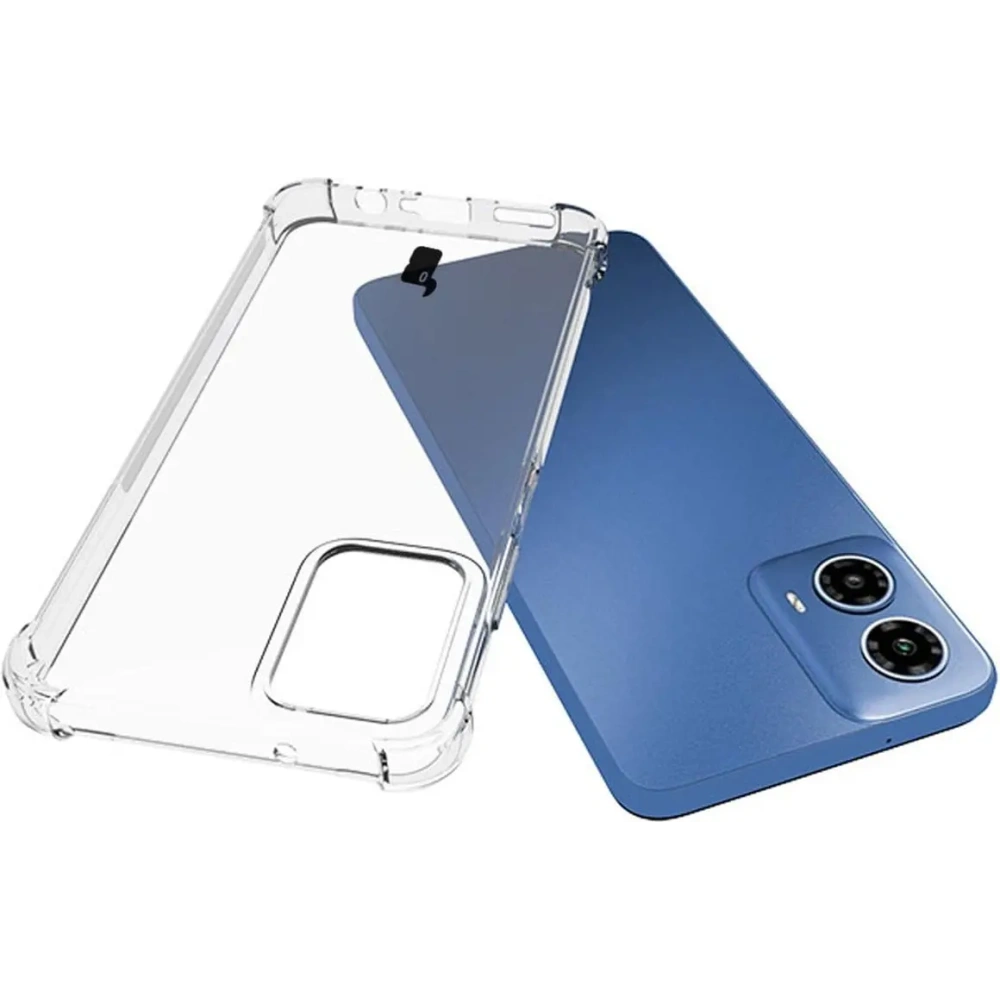 Elastyczne etui Bizon Case Salpa do Motorola Moto G34 5G przezroczyste