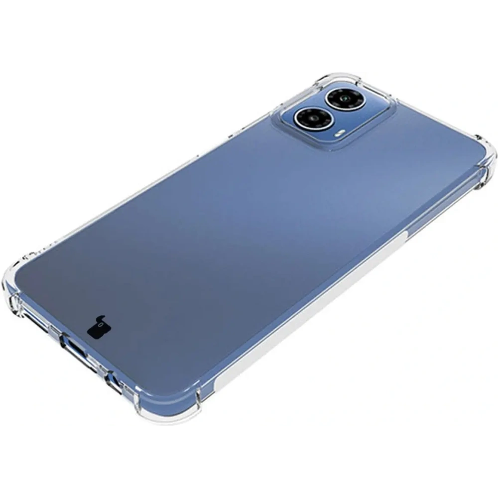 Elastyczne etui Bizon Case Salpa do Motorola Moto G34 5G przezroczyste