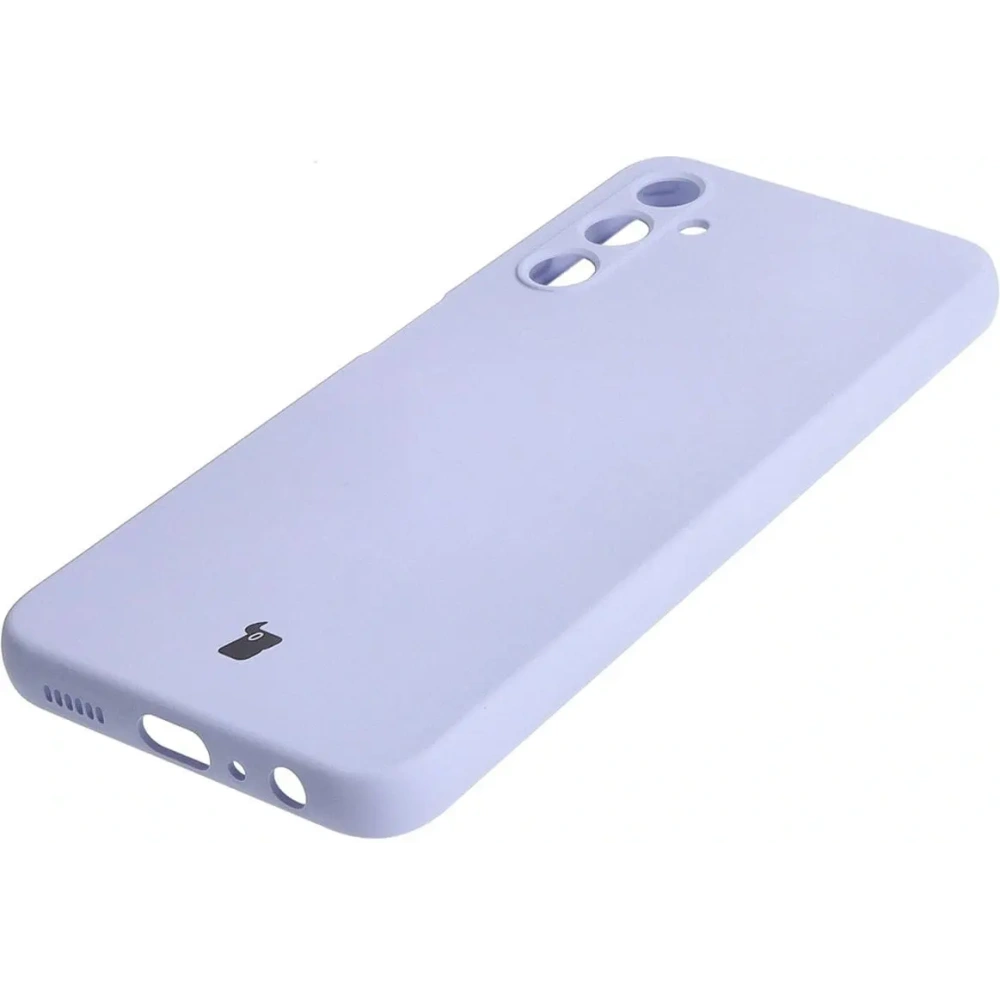 Etui Bizon Case Silicone do Samsung Galaxy A05s jasnofioletowe
