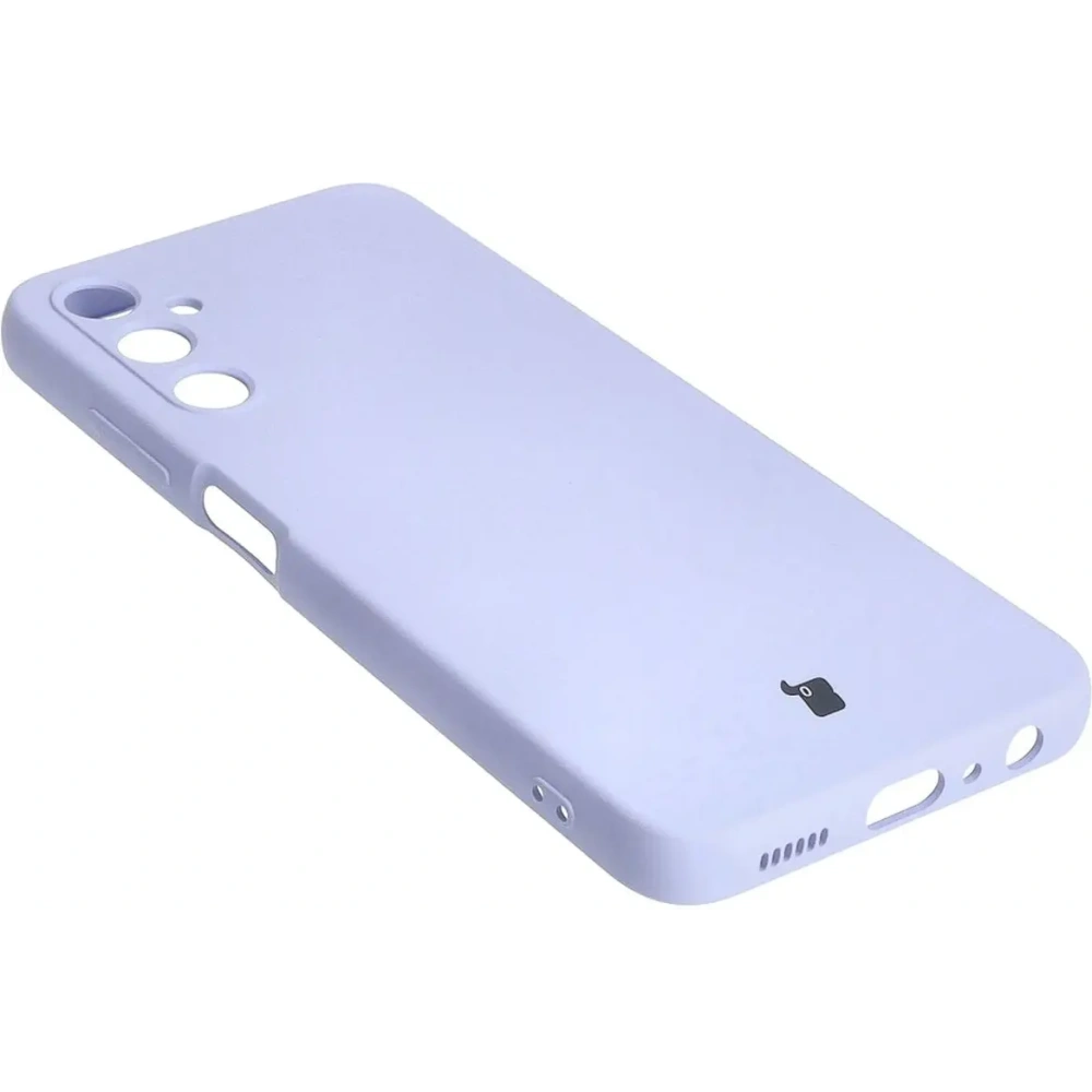 Etui Bizon Case Silicone do Samsung Galaxy A05s jasnofioletowe