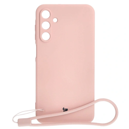 Kup Etui Bizon Case Silicone Sq do Samsung Galaxy A15 4G/5G jasnoróżowe - BIZ4275 - {ean13} - Sklep Home Screen