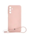 Bizon Case Szilikon Sq Samsung Galaxy A15 4G/5G világos rózsaszín