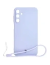 Bizon Case Silikon Sq Samsung Galaxy A15 4G/5G helllila