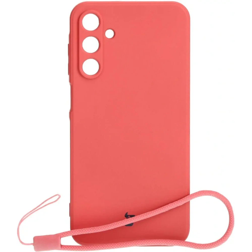 Etui Bizon Case Silicone Sq do Samsung Galaxy A15 4G/5G brudny róż