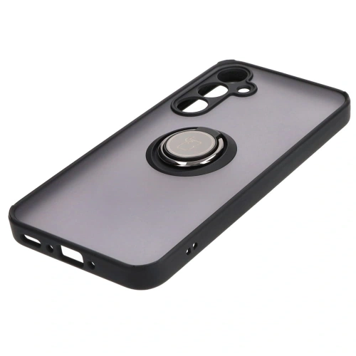 Buy Bizon Case Hybrid Ring Samsung Galaxy A35 5G smoky with a black frame - BIZ4278 - {ean13} - Home Screen Store Europe